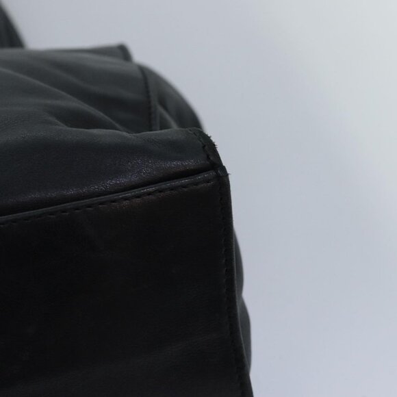 Chanel Black Leather Tote Bag - Picture 6 of 11